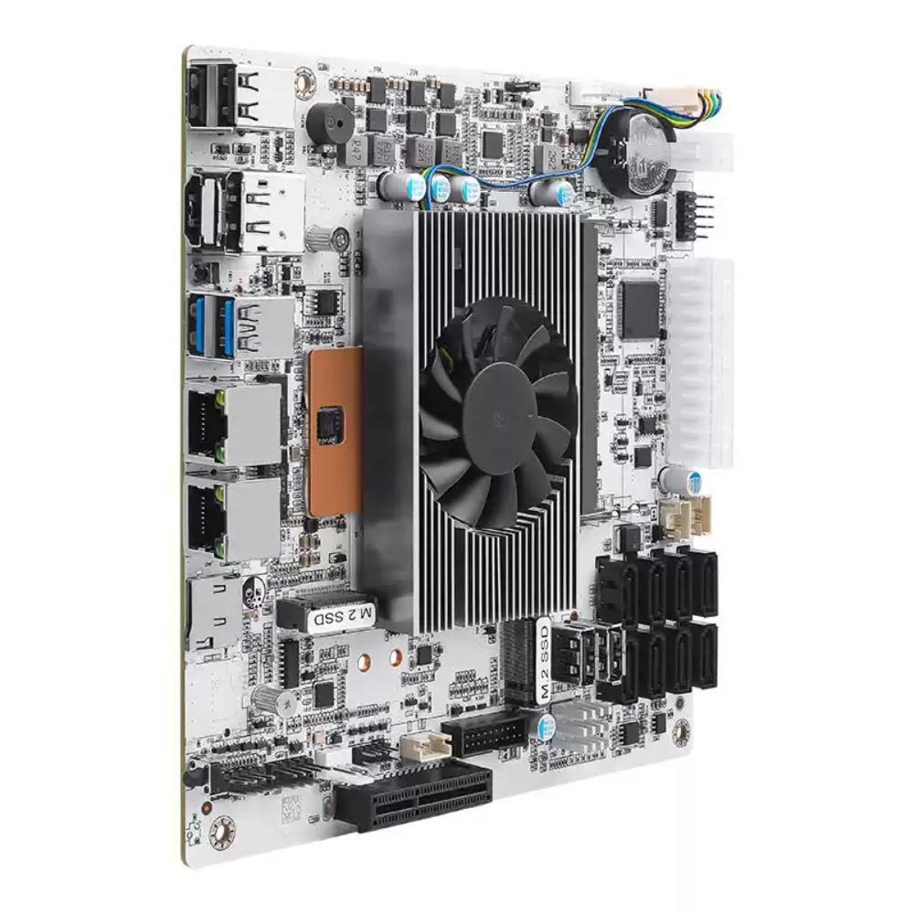 Mini‑ITX Beyaz M11 NAS Anakart - Mini Itx Dual 2.5G Nas Motherboard incelemesi ve fiyatı