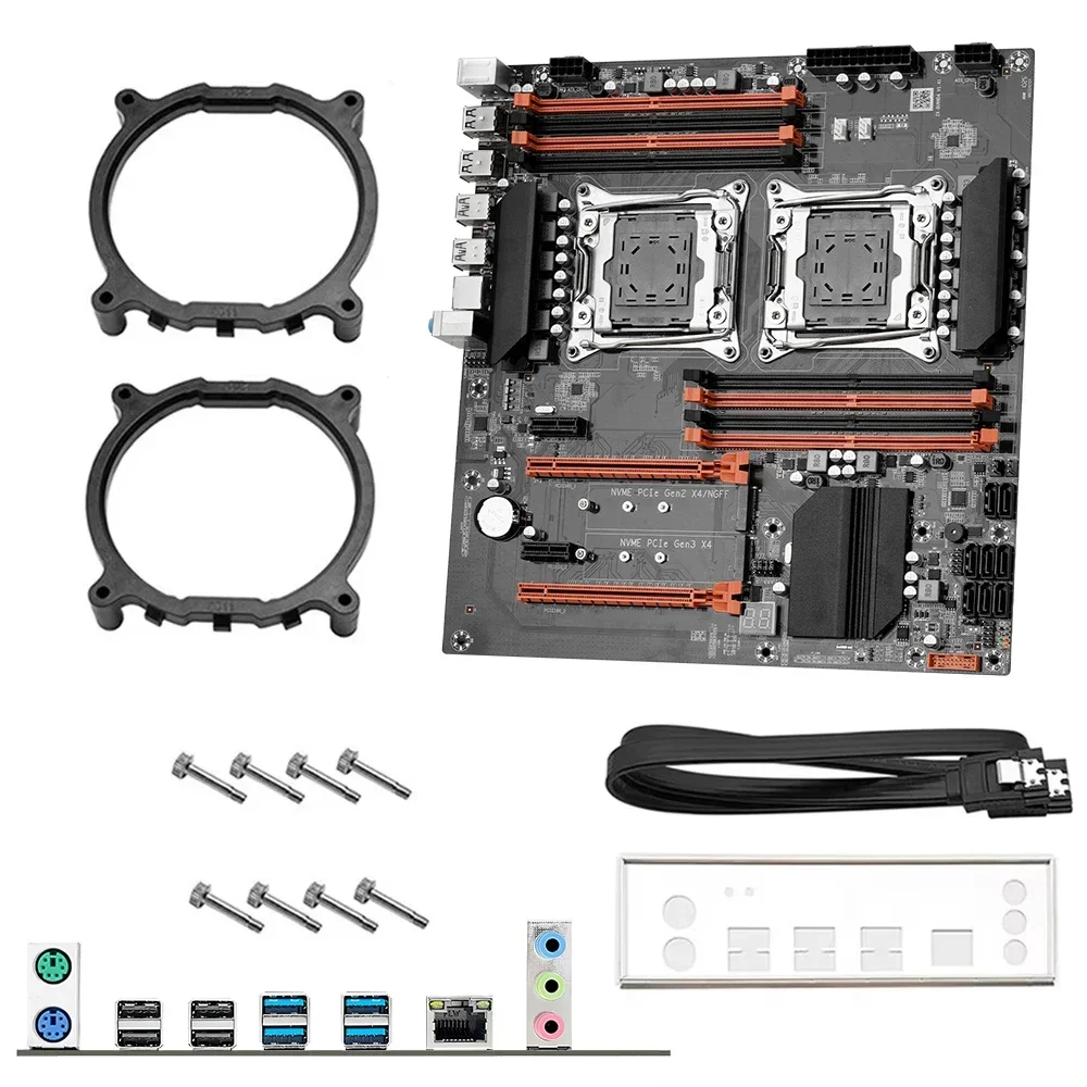 SOYO X99 Çift İşlemcili Oyun A - Dual Lga2011-3 Server Motherboard Combo incelemesi ve fiyatı