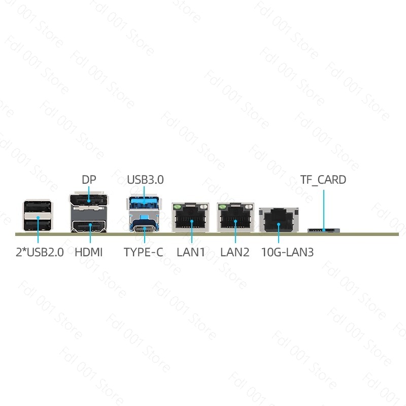 N100 Anakart Çift 2.5G 10G SFP - Mini Itx Dual 2.5G Nas Motherboard incelemesi ve fiyatı