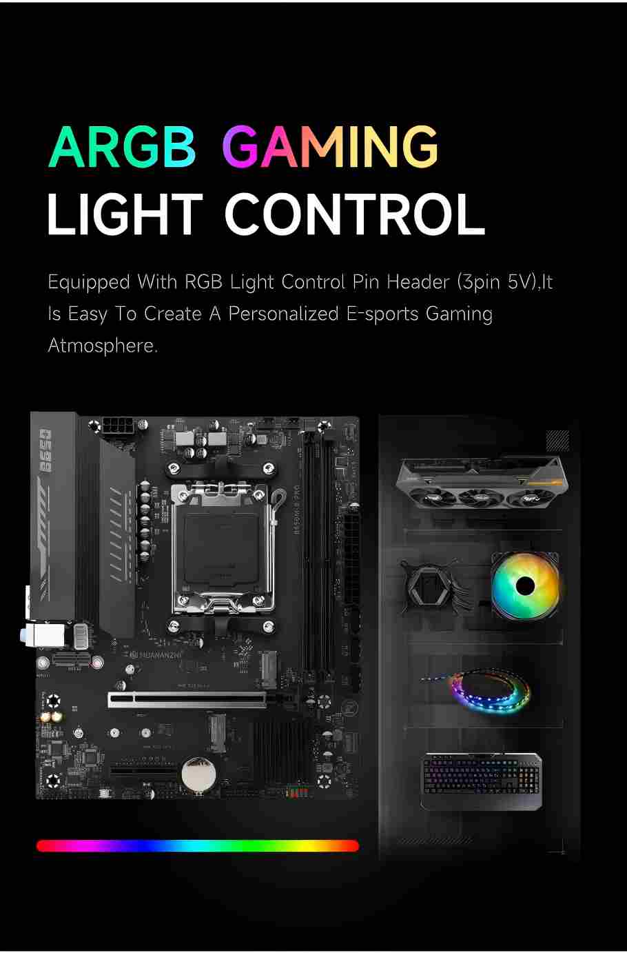 HUANANZHI B650M B Pro AMD AM5  - X870E Atx Motherboard incelemesi ve fiyatı