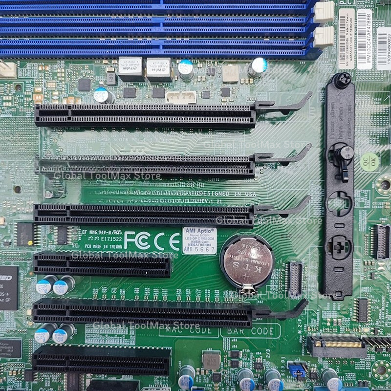 %95 yeni LGA3647 Çift CPU Sunu - C621 Dual Cpu Motherboard incelemesi ve fiyatı